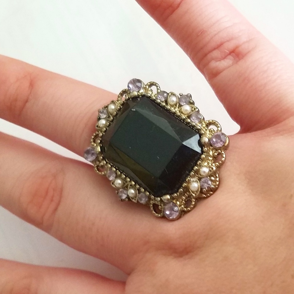Torrid Dark Blue Ring-Costume Jewelry